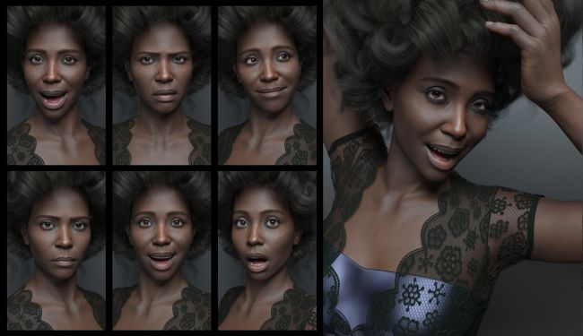 The Expression Collection for Angela 9