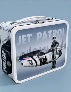 Jet Patrol for Classic Lunchbox