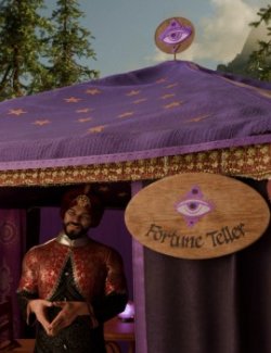 Fortune Teller Tent