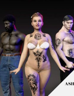 Faith, Hope, Redemption Tattoo Pack for Genesis 8