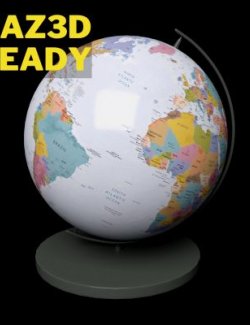 Desk Globe World Map