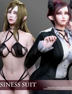 Business Suit and Lingerie for Genesis 8 and 8.1 Female
