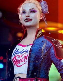 Harley Quinn Task Force X Outfit Add-On