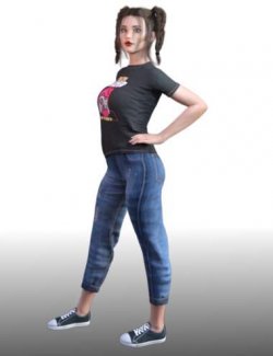 FG Egirl Outfit for Genesis 8 Female