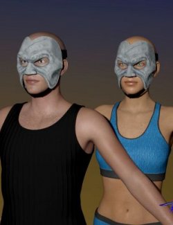 Phantom Mask for Genesis 8 Figures