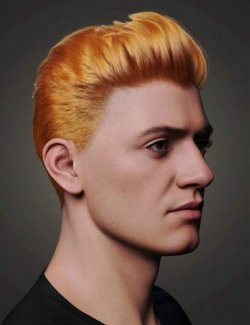 Pompadour Hair for Genesis 9