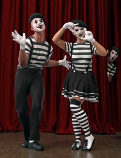 dForce Mime Artist for Genesis 9