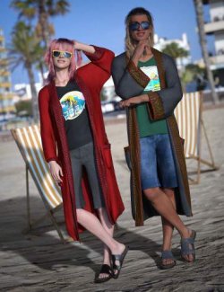 dForce Laidback Dude Outfit Texture Add-On