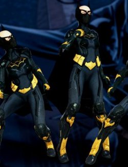 Cassandra Cain- Batgirl Costume for Genesis 8 Female