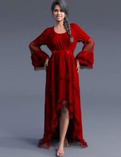 dForce Boho Dress for Genesis 9