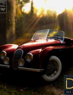 Jaguar 1954 for Daz Studio