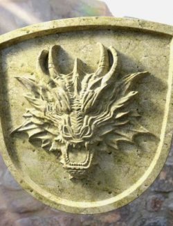 Dragon Head-Heraldry