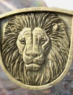 Lion Head-Heraldry