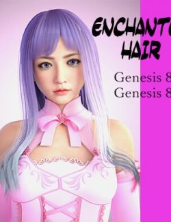 Enchanted Hair for Genesis 8 Female