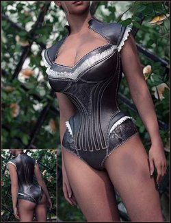 Luxesse Lingerie Outfit for Genesis 9