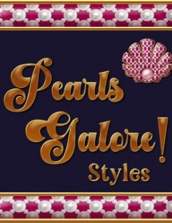 Pearls Galore! Photoshop Layer Styles