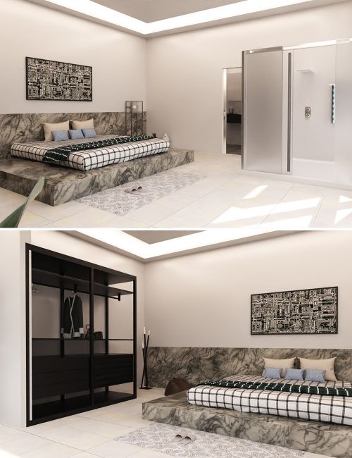 Click here to see preview images for "Monochromatic Room" Monochromatic Room