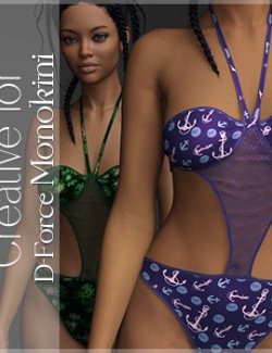 Creative for D-Force Monokini for G9 Females