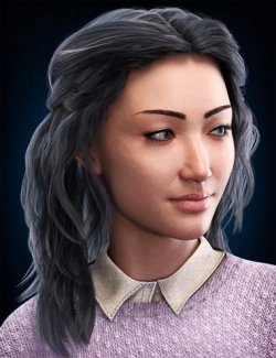 Mara Hair for Genesis 9 and 8.1 Female