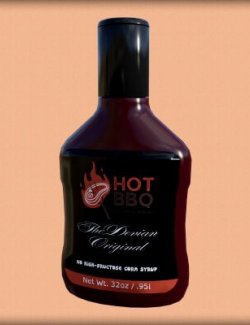 Barbecue Sauce Bottle