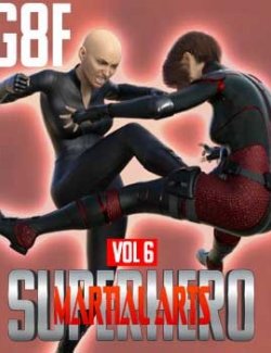 SuperHero Martial Arts for G8F Volume 6