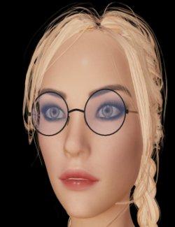 Round Rimmed Glasses for G8F/G8.1F, G8M and G9