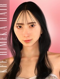 KFE Himeka Hair for Genesis 9