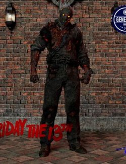 F13 Savini Custom Jason Outfit for G8M