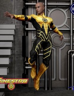 Sinestro Comic V1 Outfit for G8M