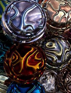 Abstract Metal Iray Shaders