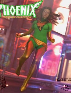 Phoenix Costume Collection for Genesis 8 Female
