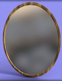Oval Bathroom Mirror