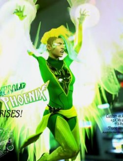 Emerald Phoenix Rises: Add-Pack for Phoenix Costume