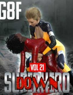 SuperHero Down for G8F Volume 21