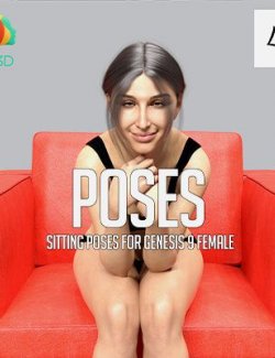 Sitting Poses for Genesis 9 Female