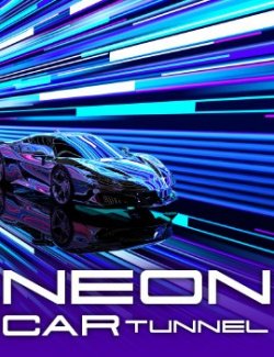 Neon Car Tunnel