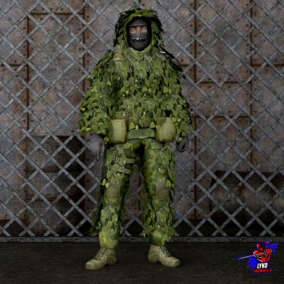 Click here to see preview images for "Lyko3D Camo Grass Suit V1 Outfit for G8M" Lyko3D Camo Grass Suit V1 Outfit for G8M