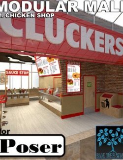 Modular Mall12: Chicken Shop for Poser