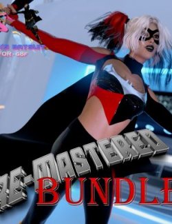 Quinn's Batsuit RE-Mastered Bundle for G8F