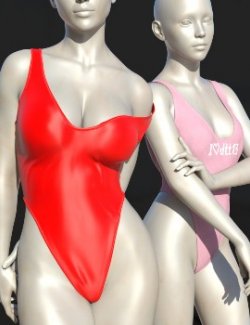 dForce High Leg One-piece Swimsuit for G8F and G9