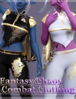 CW_Fantasy Chaos Combat Clothing for Genesis 8 Female