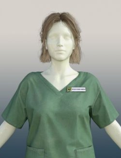Nurse Outfit for Genesis 8 Female & Genesis 9