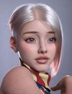 dForce AK Cyber Hair for Genesis 9, 8, and 8.1 Female