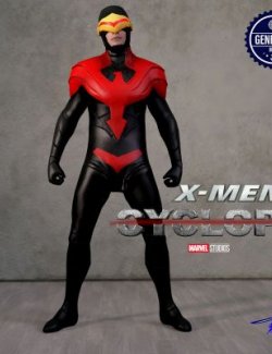 Cyclops Phoenix Five V1 Outfit for Genesis 8 Male