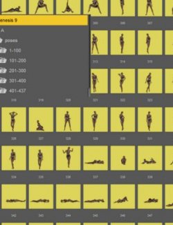+400 Varied Poses for G9F