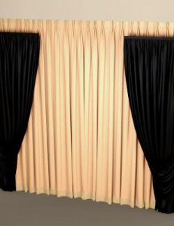 AQ3D Curtains Model 2