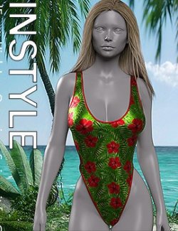 InStyle- dForce High Leg One-piece Swimsuit for G8F and G9