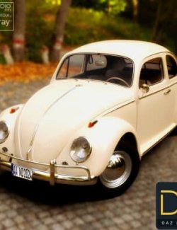 Volkswagen Beetle 1967 for DAZ Studio