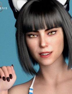 Katy Kitty for Genesis 8.1 & 8 Female