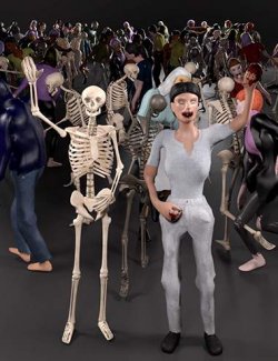 LowPoly Crowd Creator Expansion: Undead